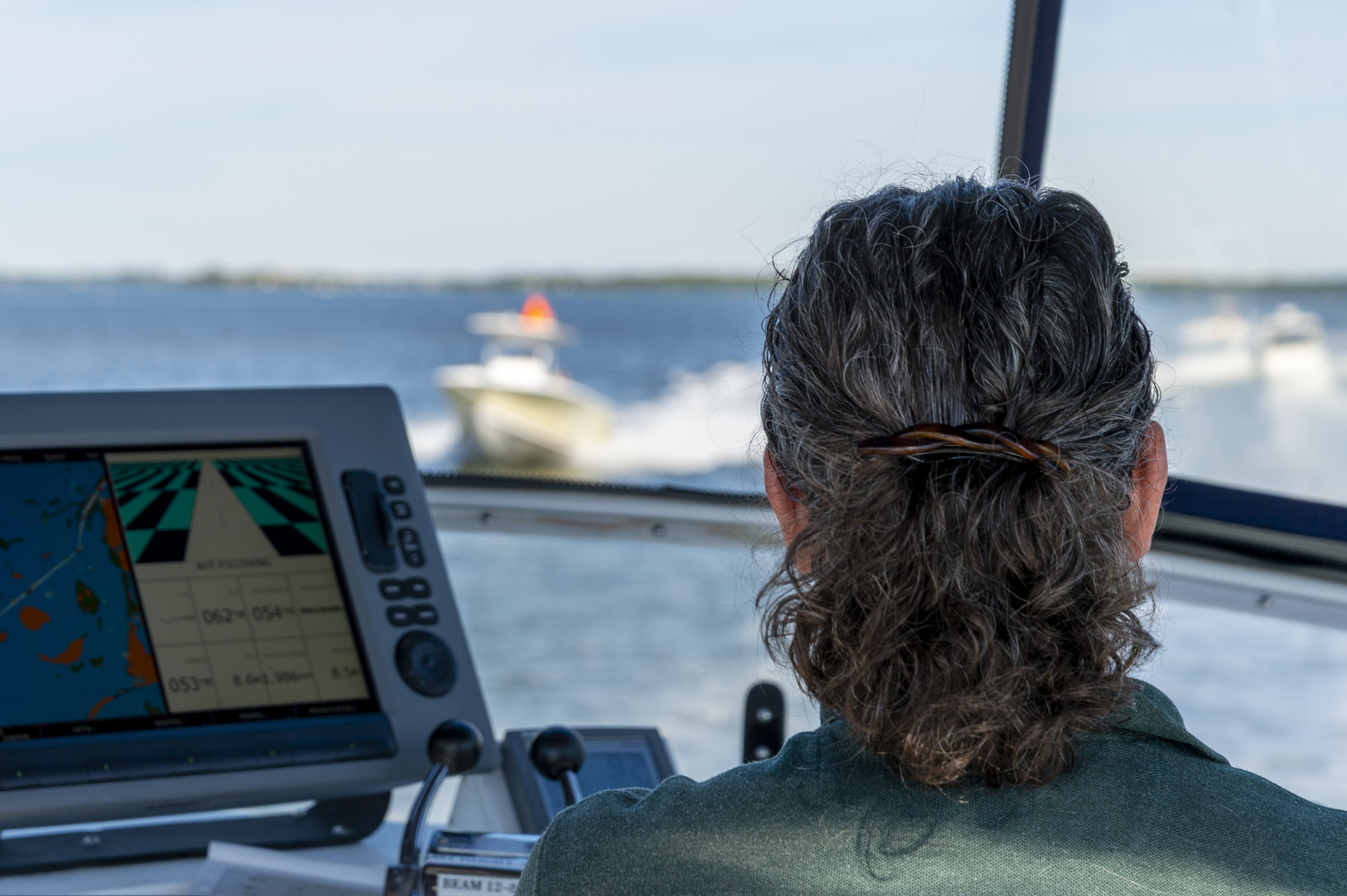How to analyze and respond to boaters around you is part of the learning process with the new free online course, “S.C.A.N. - Improving Situational Awareness,” from the BoatUS Foundation. (Credit: Stacey Nedrow-Wigmore)